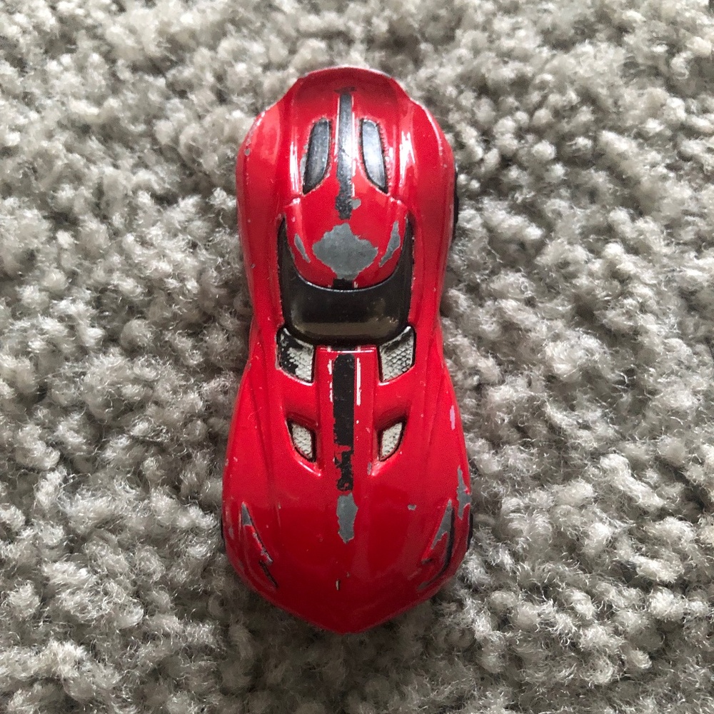 Red Hot Wheels car